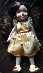 Belle poupée princesse à tête en porcelaine., Comme neuf, Enlèvement ou Envoi