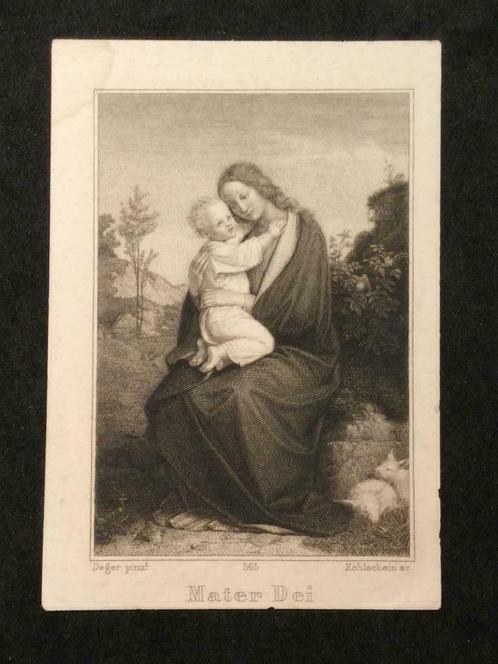 Imprimer MATER DEI -1e Sainte Messe Joris van Herwegen 1904, Collections, Images pieuses & Faire-part, Image pieuse, Enlèvement ou Envoi