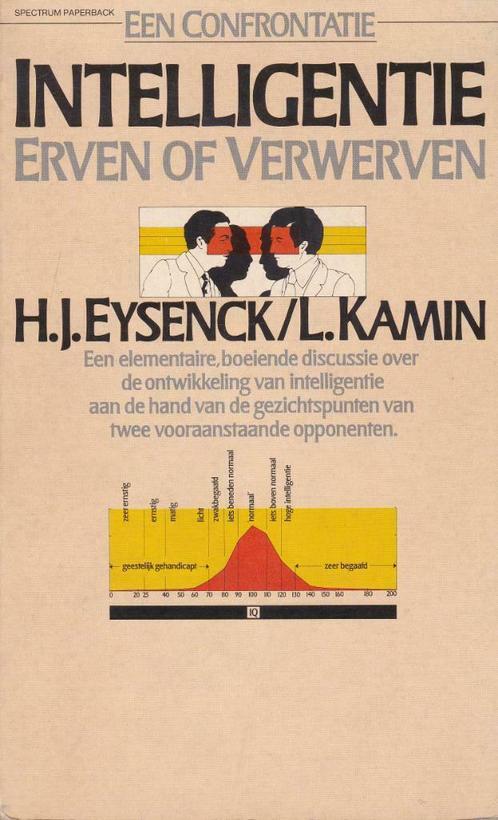 H.J. Eysenck/L. Kamin, Intelligentie erven of verwerven., Livres, Psychologie, Utilisé, Psychologie du développement, Enlèvement ou Envoi