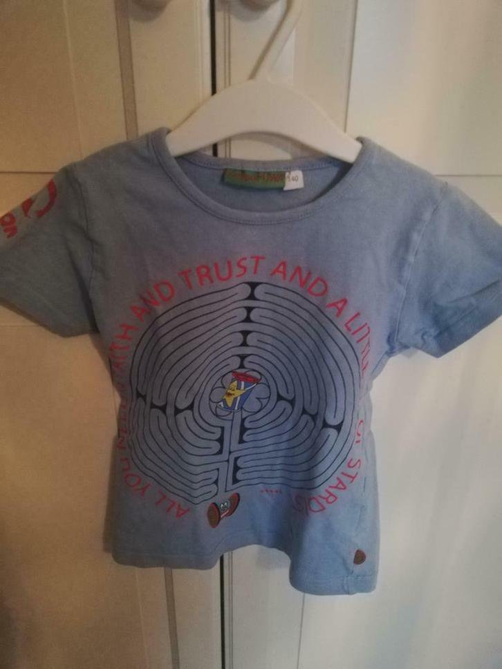 Mooie T-shirt van Zulupapuwa in maat 140, Kinderen en Baby's, Kinderkleding | Maat 134, Gebruikt, Meisje, Shirt of Longsleeve