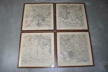 Oude stafkaart van 1913 (Duitse druk) van regio Sint-Amands, Enlèvement