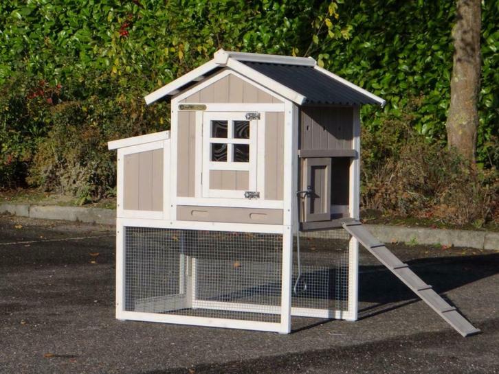 Poulailler XXL abri poule clapier lapin caille coq volaille, Dieren en Toebehoren, Pluimvee | Toebehoren, Nieuw, Kippenhok of Kippenren