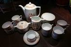 Porseleinen koffieservies Victoria Czecho-Slovakia, Antiek en Kunst, Ophalen of Verzenden