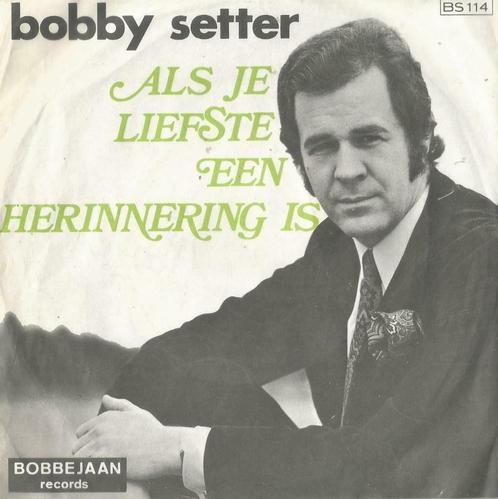Bobby Setter – Juffrouw Personality - Single, Cd's en Dvd's, Vinyl Singles, Gebruikt, Single, Nederlandstalig, 7 inch, Ophalen of Verzenden