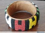 Bracelet africain authentique avec perles, Bijoux, Sacs & Beauté, Bracelets, Autres matériaux, Utilisé, Enlèvement ou Envoi