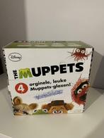 The Muppets - 4 originele, leuke Muppets glazen, Collections, Comme neuf, Enlèvement ou Envoi