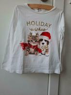 Longsleeve Kerst - H&M - maat 98/104 - meisje, Enlèvement ou Envoi, Chemise ou À manches longues, H&M, Comme neuf