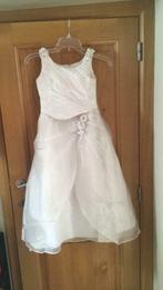 Robe de communion/mariage (taille 9 ans), Gedragen, Wit, Trouwjurk