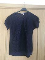 T-shirt - maat : 36 - s Oliver- Marine blauwe, Kleding | Dames, Blauw, Ophalen of Verzenden, Zo goed als nieuw, Korte mouw