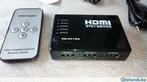 HDMI swith 5 naar 1 met afstandsbediening en IR extende, Audio, Tv en Foto, Nieuw, Ophalen of Verzenden