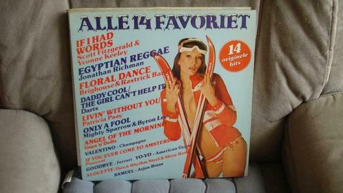 VINYL LP - ALLE 14 FAVORIET, CD & DVD, Vinyles | Pop, 1960 à 1980, 12 pouces, Enlèvement ou Envoi