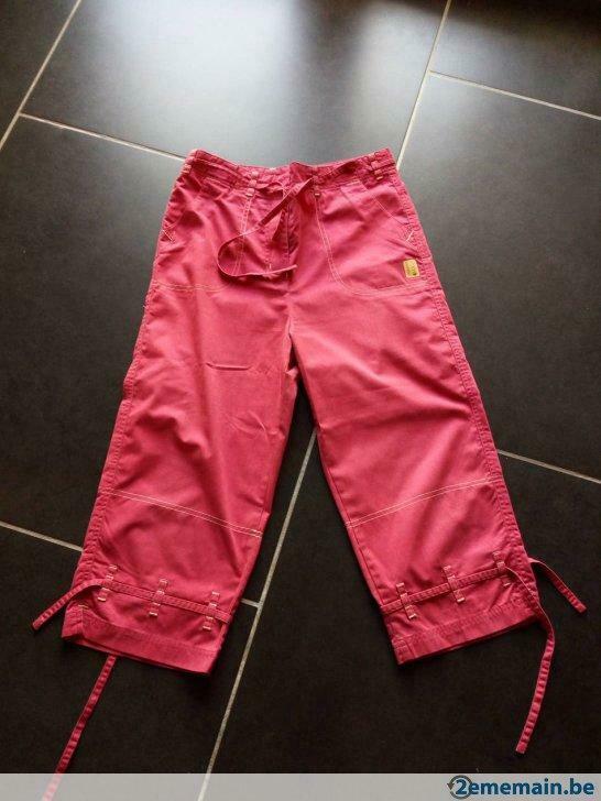 (!) Pantalon rose foncé décathlon T14 ans, Enfants & Bébés, Enlèvement ou Envoi, Utilisé, Fille