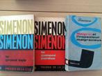 Georges Simenon - 2 thrillers, Gelezen, Ophalen of Verzenden, België