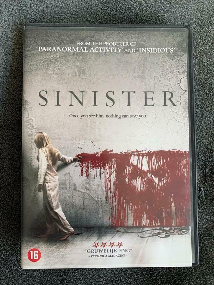 DVD Sinister, Cd's en Dvd's, Dvd's | Thrillers en Misdaad, Overige genres, Vanaf 16 jaar, Ophalen of Verzenden
