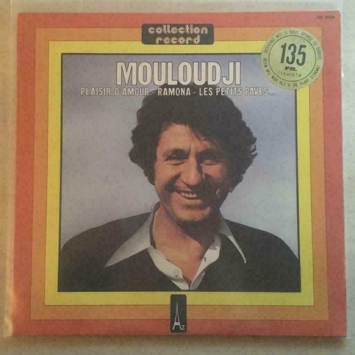 LP Mouloudji - Collection Record (DISC'AZ 1974) VG+, Cd's en Dvd's, Vinyl | Pop, Gebruikt, 1960 tot 1980, 12 inch, Verzenden