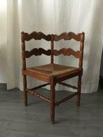 Antiek stoeltje, Brun, Enlèvement, Utilisé, Osier ou Rotin