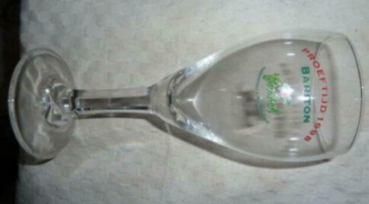 #B bier glas GROLSCH BARITON Proeftijd 1998, Collections, Verres & Petits Verres, Neuf, Verre à bière, Enlèvement ou Envoi