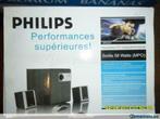 Enceintes 2.1 Philips SPA 2310 (PC), Informatique & Logiciels, Enceintes Pc, Utilisé, Enlèvement ou Envoi, Canal audio 2.1