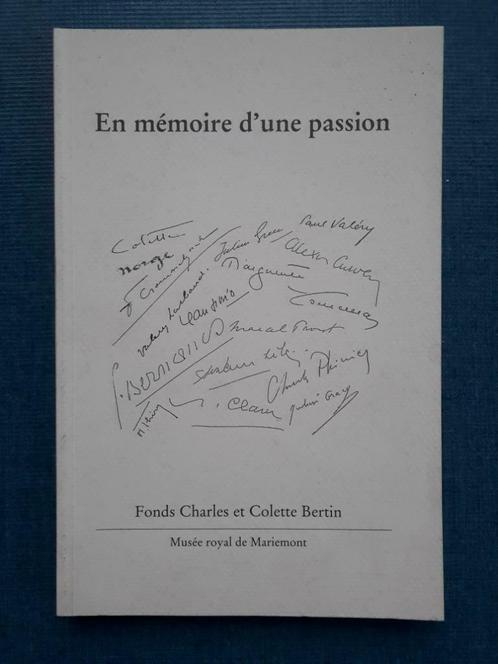 En mémoire d'une passion. Editions Originales du XXè siècle., Livres, Art & Culture | Arts plastiques, Enlèvement ou Envoi