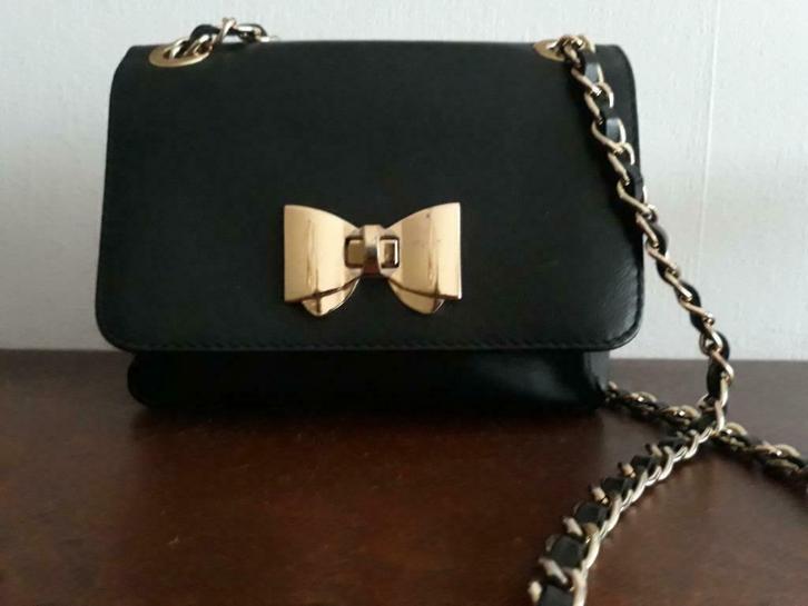 Echte lederen schoudertas , Italy, Handtassen en Accessoires, Tassen | Damestassen, Verzenden