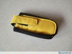 Housse de GSM - toile - Noir & jaune- Hauteur : 14 cm, Utilisé, Housse ou Sac