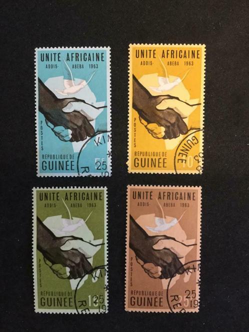 Republique de Guinee postzegels, Postzegels en Munten, Munten | Afrika, Setje, Guinee, Ophalen of Verzenden