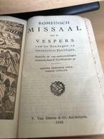 Oude mis boek romeinsch missaal uit 1944., Enlèvement ou Envoi