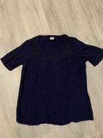 T-shirt bleu avec dentelle taille M, Vêtements | Femmes, T-shirts, Comme neuf, Manches courtes, Taille 38/40 (M), Bleu