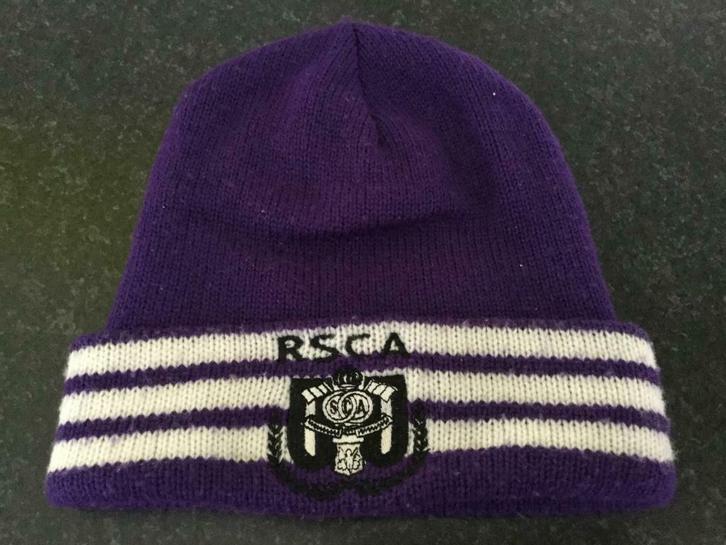 Muts van Anderlecht (Adidas), Sport en Fitness, Voetbal, Gebruikt, Overige typen, Ophalen of Verzenden