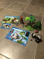 PlayMobil 5438 Summer Fun kampeerder met motorfiets, Kinderen en Baby's, Complete set, Gebruikt, Ophalen of Verzenden