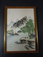 Kader met Chinees werk ., Antiek en Kunst, Ophalen