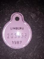 Fietsplak - Limburg 1987, Fietsen en Brommers, Ophalen of Verzenden