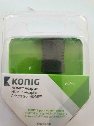 -Adaptateur HDMI input vers HDMI output-Neuf Emballé origine, Enlèvement ou Envoi, Neuf, Moins de 2 mètres, Câble HDMI
