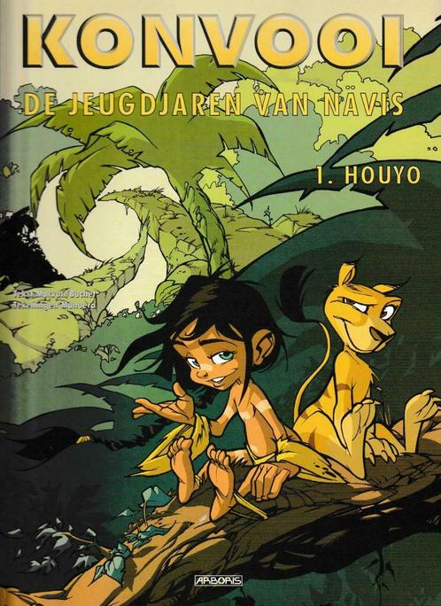 Strip : "Konvooi - de jeugdjaren van Nävis nr. 1 - Houyo"., Boeken, Stripverhalen, Ophalen of Verzenden