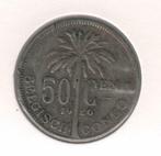 10407 * CONGO BELGE - ALBERT I * 50 cents 1926vl * Z.Fr., Envoi