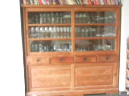 Ancienne armoire en teck, Maison & Meubles, Armoires | Autre, Utilisé, Enlèvement