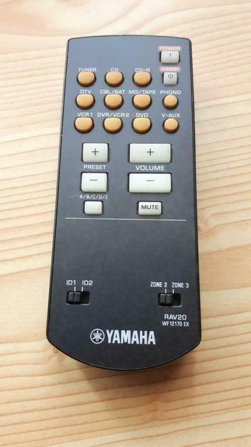 Afstandsbediening Yamaha Rav20 Wf12170 Ex, TV, Hi-fi & Vidéo, Ensembles home-cinéma, Comme neuf, Lecteur DVD, Enlèvement ou Envoi