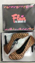 677 * FLAIR - prachtige pumps met zebraprint (p 37), Kleding | Dames, Nieuw, Pumps, Verzenden, Overige kleuren