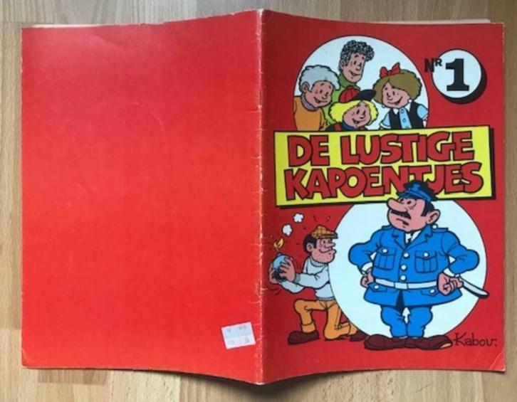 DE LUSTIGE KAPOENTJES 1 - KABOU, Boeken, Stripverhalen, Gelezen, Eén stripboek, Ophalen of Verzenden