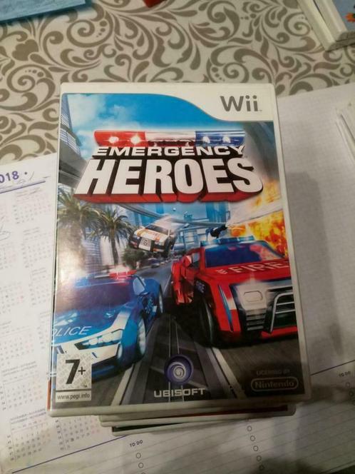 Emergency heroes - speelt ook op Wii U, Games en Spelcomputers, Games | Nintendo Wii, Zo goed als nieuw, Ophalen of Verzenden