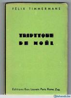 Triptyque de Noël. Felix Timmermans, 1931, Utilisé, Enlèvement ou Envoi