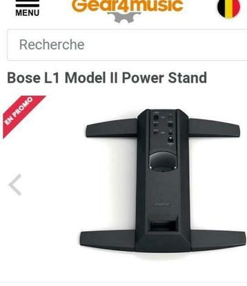  Je Recherche un Bose L1 Model II Power Stand  