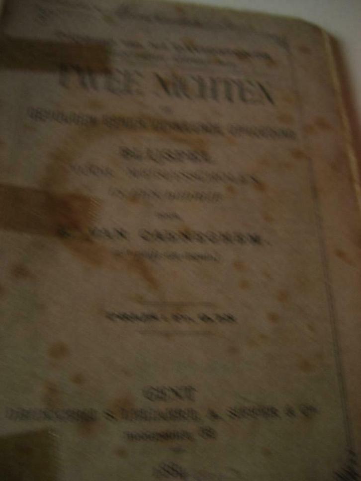 2 nichten blijspel voor meisjes 1 bedrijf 1884, Antiek en Kunst, Antiek | Boeken en Manuscripten, Ophalen of Verzenden