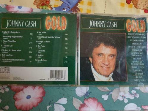 johnny cash - gold - nr 006, CD & DVD, CD | Country & Western, Enlèvement ou Envoi