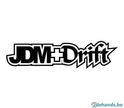 JDM Drift Stickers nu ook in Zwart en Zilver Carbon !, Autos : Divers, Tuning & Styling, Envoi