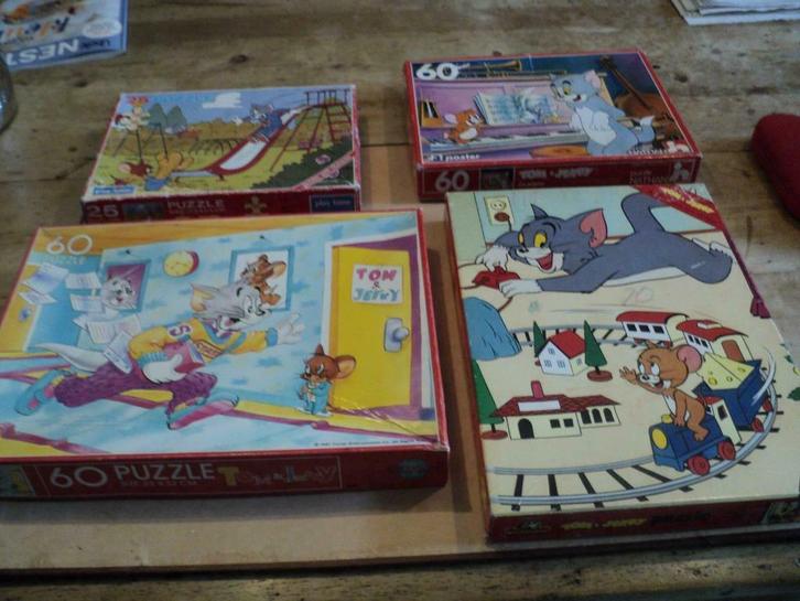 puzzels TOM EN JERRY  vanaf 4 euro, Kinderen en Baby's, Speelgoed | Kinderpuzzels, Ophalen of Verzenden