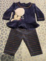 Woody pyjama velours muis 1m / 56, Kinderen en Baby's, Babykleding | Maat 56, Nacht- of Onderkleding, Meisje, Ophalen of Verzenden