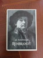 REMBRANDT - JAN POORTENAAR REMBRANDT, SON ART ET SA VIE, Comme neuf, Enlèvement ou Envoi, Peinture et dessin