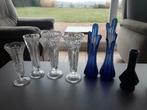 vaas, vaasjes, Huis en Inrichting, Woonaccessoires | Vazen, Ophalen, Zo goed als nieuw, Glas, Minder dan 50 cm