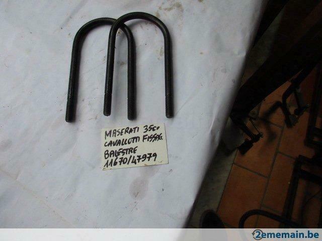 Supports de ressort à lames Maserati 3500, Autos : Pièces & Accessoires, Autres pièces automobiles, Maserati, Utilisé, Enlèvement ou Envoi